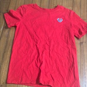 Kids True Religion Red T-Shirt